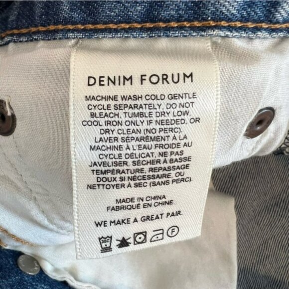 Aritzia Jodi High Rise Loose Jeans 29l waist 24 light blue loose wide leg denim - Picture 15 of 16